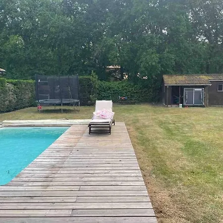 Villa Chaleureuse Maison☆bassin D'arcachon☆piscine *