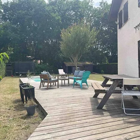Chaleureuse Maison☆bassin D'arcachon☆piscine Villa Gujan-Mestras